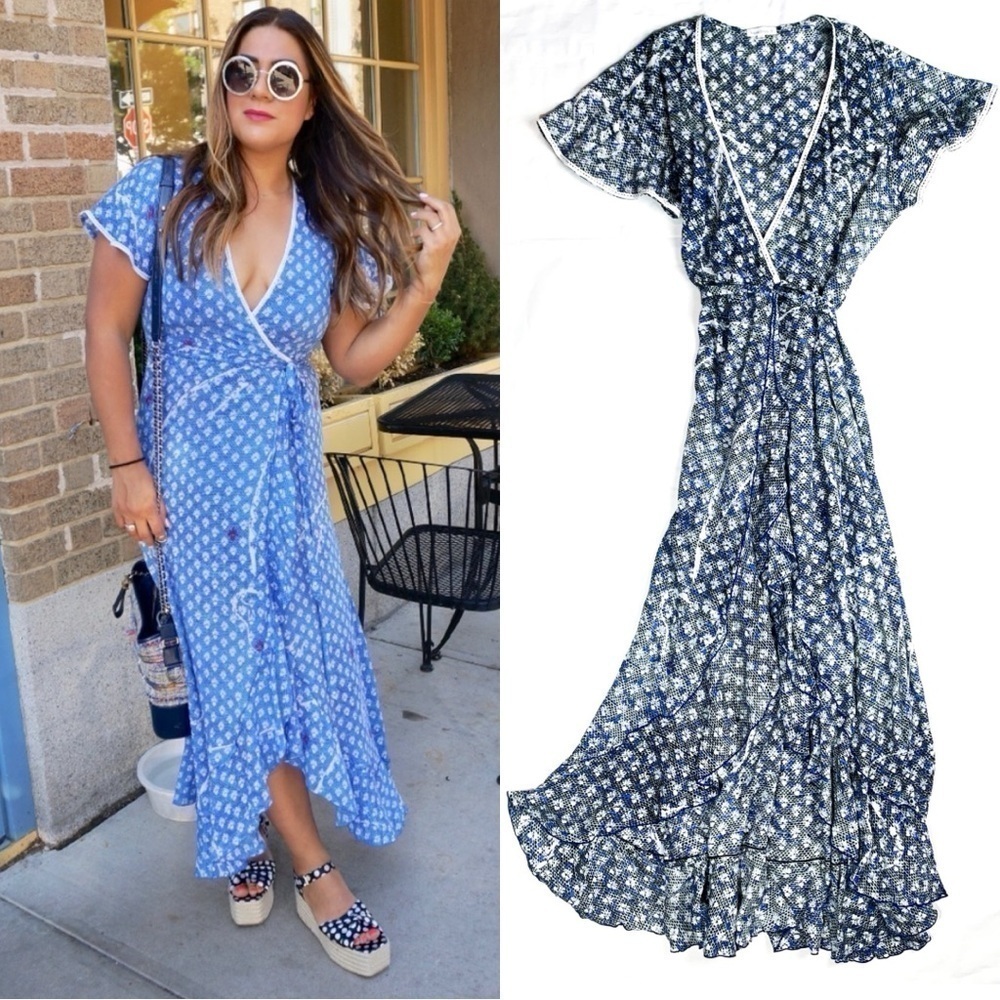 Poupette St. Barth Joe Wrap Dress